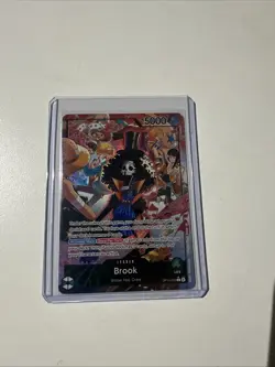 OP15-022 - Brook Alt Art Leader Adventure on Kami’s Island One Piece English - Image 1