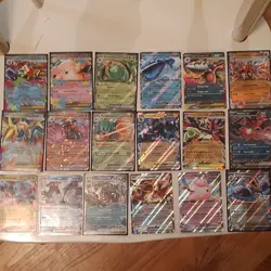 Pokemon EX Holo Card Lot 18 Cards English Clefairy Empoleon Salamence - Image 1