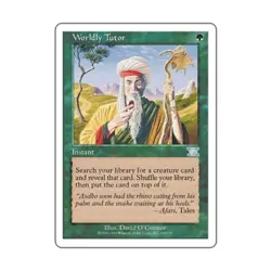 WOTC MtG 6th Ed Worldly Tutor (U) NM - Image 1