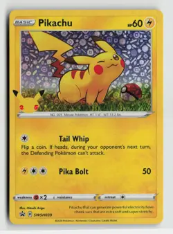 Pokemon - Pikachu - (General Mills) - SWSH039 Miscellaneous Cards - Promo - NM - Image 1