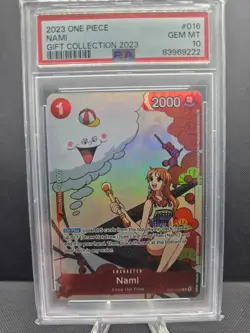 Nami (Gift Collection 2023) OP01-016 One Piece Promotion Cards Foil PSA 10 - Image 1