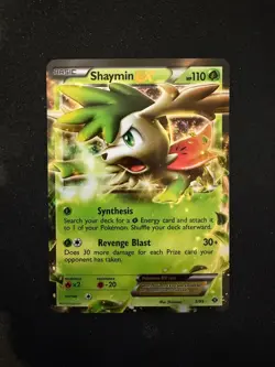 Shaymin EX 5/99 Ultra Rare Next Destinies Pokemon Card - Image 1