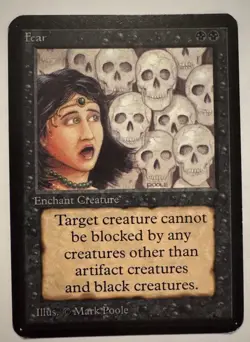 1993 MTG Fear ALPHA (ID PV50) - Image 1