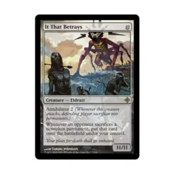 WOTC MtG Rise of the Eldrazi It That Betrays (R) EX - Image 1