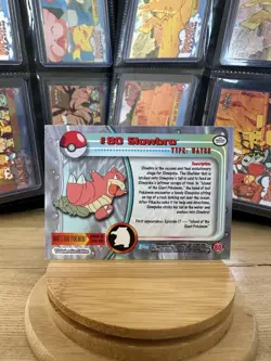 Pokemon Topps Card 80 Slowbro TV Series Blue Logo Vintage - Image 2