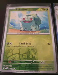 BULBASAUR IVYSAUR VENUSAUR SET Pokemon 151 Holo Complete Evolution Pokemon TCG - Image 2