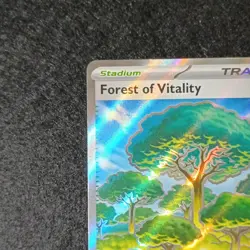 pokemon forest of vitality trainer stadium por 109/088 holo english 2024 - Image 3