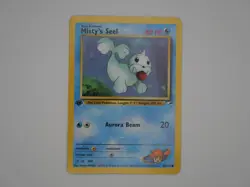 2000 Pokemon Gym Heroes 1st Edition Misty's Seel #88/132 MINT - Image 1