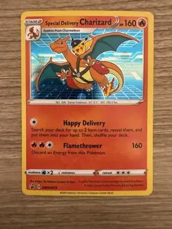 Special Delivery Charizard SWSH075 Pokemon Promo - Image 1