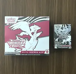 Pokemon TCG : White Flare Elite Trainer Box ETB Booster Bundle Lot SHIPS TODAY! - Image 1