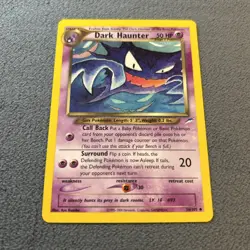 Dark Haunter 36/105 NM Uncommon Neo Destiny 2002 Pokemon TCG - Image 2