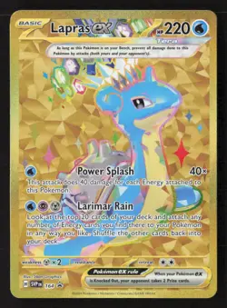 Lapras ex - Promo Holo SVP 164 NM Pokemon TCG - Image 1
