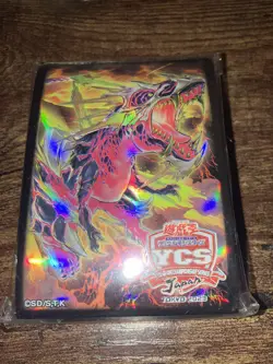 Yu-Gi-Oh Transcendosaurus Meteorus Official Konami OCG Sleeves 100 - Image 1