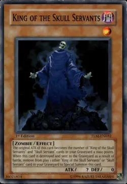 King of the Skull Servants 1st Edition Common TLM-EN032 Yu-Gi-Oh! - Image 1