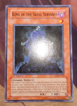 Yu-Gi-Oh! TCG King of the Skull Servants TLM-EN032 1st Ed Common - Image 1