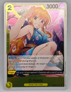 O-Nami #OP06-101 Rare Foil One Piece TCG Wings of the Captain #OP06-101 - Image 1