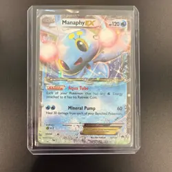 Manaphy EX 32/122 Ultra Rare XY - BREAKpoint Pokemon Card - Image 1