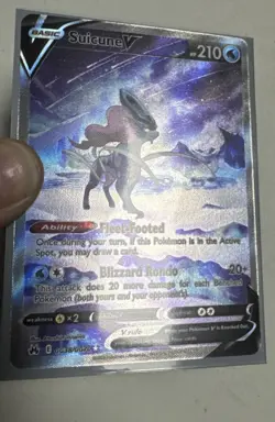 Suicune v Crown Zenith Galarian Gallery Holo Ultra Rare Card GG38 GG70 NM - Image 5