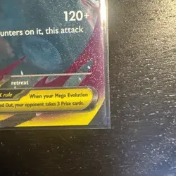 Mega Sharpedo ex 061/094 Double Rare Phantasmal Flames Pokemon - Image 4