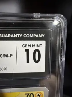 Pikachu Pokemon 2025 Japanese Mega Evolution-020/M-P CGC 10 Mcdonalds Promo - Image 2