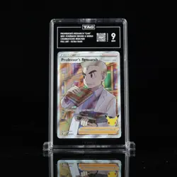 TAG 9 Mint 2021 Pokemon Celebrations Professors Research Full Art #024 - Image 1