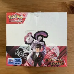 Pokemon TCG Destined Rivals Booster Box (New & Sealed) 36 Boosters - DAMAGED - Image 1