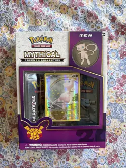 Pokemon Mew Mythical Collection Generation 20th Anniversary NEW & SEALED - Image 2