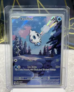 Pokemon Vanillite - 111/086 - SV: White Flare (WHT) Illustration Rare IR - Image 1