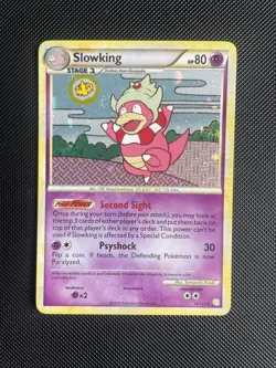 Pokemon TCG Slowking Heartgold & Soulsilver 12/123 Holo Holo Rare - NM - Image 1