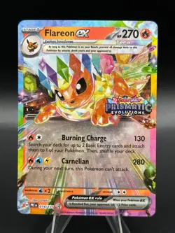 Prismatic Evolutions Eeveelutions Complete Set Stamped EX Promo Card Lot 9/9 - Image 4