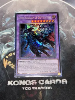 MZMU-EN011 Dark Magician of Destruction Collector's Rare Card 1st Edition YuGiOh - Image 1