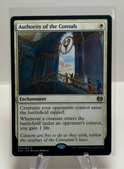 Authority of the Consuls Magic The Gathering Mtg Kaladesh Rare Card - Image 1