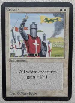 MTG CRUSADES Alpha - Image 1