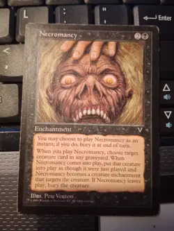 MTG SP Necromancy Visions - Image 1