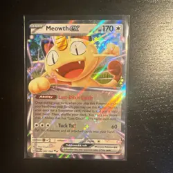 Pokemon TCG Meowth ex 062/088 Perfect Order - Image 1