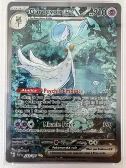 Pokemon TCG Gardevoir EX 233/091 PSA 10 Paldean Fates - Image 3