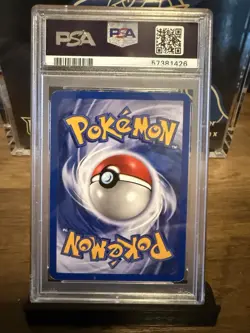 PSA 5- 2000 Pokemon Rocket DARK MACHAMP-HOLO #10 - Image 2