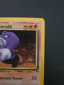 Pokemon Vintage Non-holo Rare Poliwrath Neo Discovery 28/75 WotC - Image 4