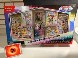 Pokemon Prismatic Evolutions Figure Collection Box Sealed UK - Image 1