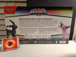 Pokemon Prismatic Evolutions Figure Collection Box Sealed UK - Image 2