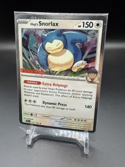 Pokemon TCG - Hop's Snorlax JTG 117/159 Gamestop Promo Sealed - Image 1