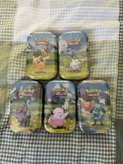 Pokemon TCG - Ascended Heroes Mini Tin x5 (Art Set) - New & Sealed - Image 1