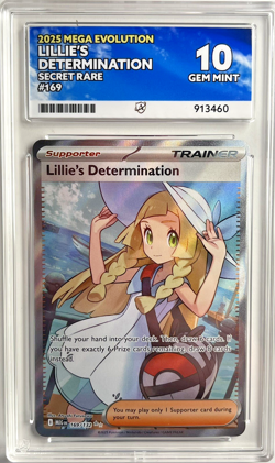 Pokemon TCG - Lillie's Determination - Mega Evolution - 169/132 Ace 10 Perf Sub - Image 2