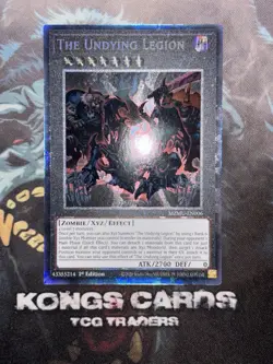 MZMU-EN006 The Undying Legion Collector's Rare YuGiOh! NEW - Image 1