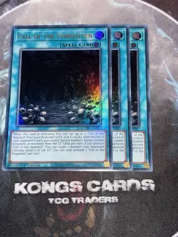 MZMU-EN007 Call of the Forgotten X3 Ultra Rare YuGiOh! NEW PLAYSET - Image 1