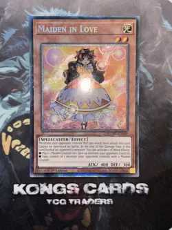 MZMU-EN020 Maiden in Love Collector's Rare YuGiOh! NEW - Image 1