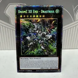 Yugioh TCG - DoomZ XII End – Drastrius Starlight Rare - DOOD-EN045 - 1st Ed NM - Image 1