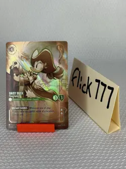 DISNEY Lorcana Daisy Duck - Pirate Captain 211/204 ENCHANTED 💛 - Image 1