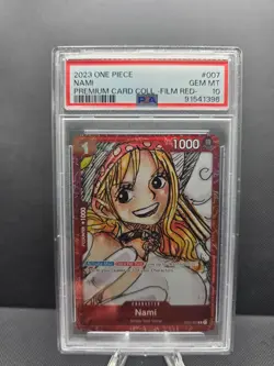 Nami (Premium Card Collection -ONE PIECE FILM RED Edition-) ST01-007 PSA 10 - Image 1