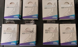 8 (800 total) Ultimate Guard Katana Standard Size Clear Card Sleeves 100 pack - Image 2